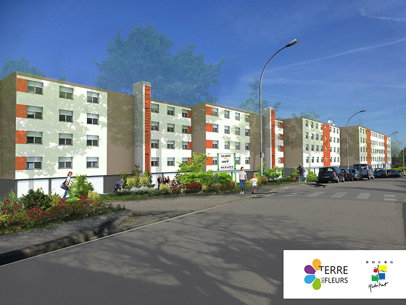 Rehabilitation De 168 Logements A Bourg En Bresse